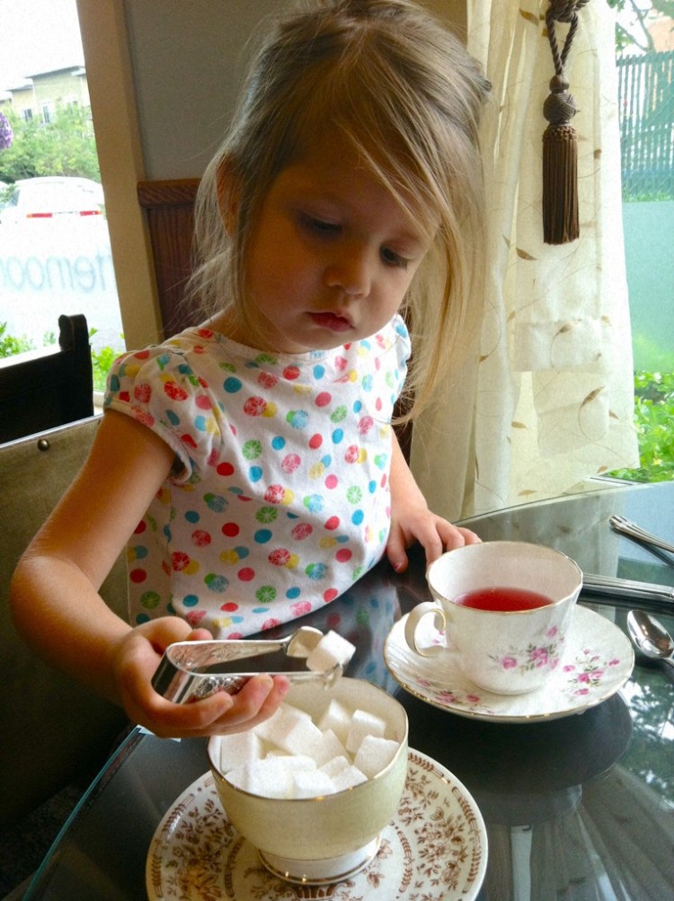 First time they had seen sugar cubes